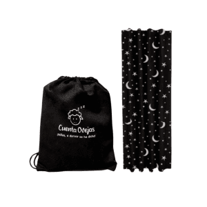 Cortina Portátil Blackout Lunas & Estrellas